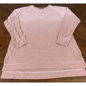 Marisa Kenson Shirt Women’s 2XL Mauve Pink Ombré Long Sleeve